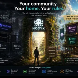 Nodyx_the first_alternative_of_community_hub_discord